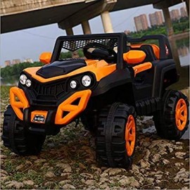  Kids Small Size Battery Opertated Ride On Jeep (orange) Manufacturers and Suppliers in India