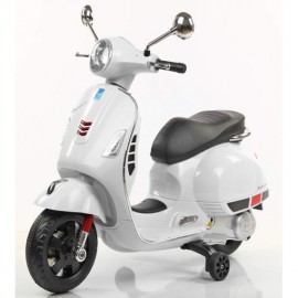  12v Battery Operated Kids Rechargeable Scooty For 3 To 7 Year Old Kids (white) Manufacturers and Suppliers in India
