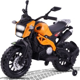  12v Battery Operated Ride On Bike With Music And Light, For 2 To 8 Years Old Child (orange) Manufacturers and Suppliers in India