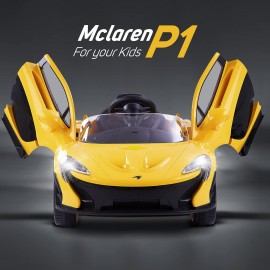  Official Licensed Mclaren Baby Car Rechargeable Kids Car Battery Operated Motor Ride-on Car For Kids With 2 Electric Motor & 12v Battery Car For Kids Boys & Girls Age 2-5 Years Old (yellow)  Manufacturers and Suppliers in India