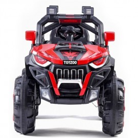   Kids 12v Battery Operated Ride-on Jeep For Kids With Music And Lights (red) Manufacturers and Suppliers in India
