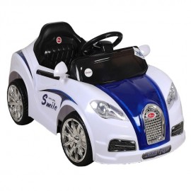  12v Battery Operated Ride On Car For Kids With Music, Lights And Remote Control (white)  Manufacturers and Suppliers in India