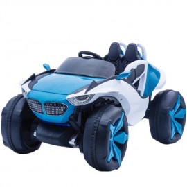   Battery Operated 12v Ride-on Jeep For Kids 2 -8 Year Old With Music And Remote Control (blue) Manufacturers and Suppliers in India