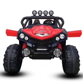  Kids Super Big Size 4*4 Double Seater Electric Jeep For Kids, 12v Battery Operated Ride On Jeep , With Music And Remote Control (red) Manufacturers and Suppliers in India