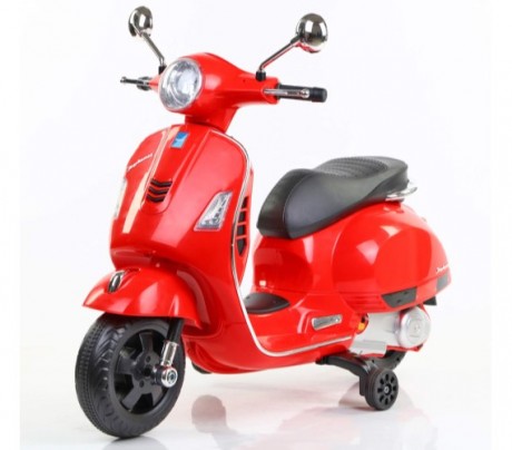   12V BATTERY OPERATED KIDS RECHARGEABLE SCOOTY FOR 3 TO 7 YEAR OLD KIDS (RED)