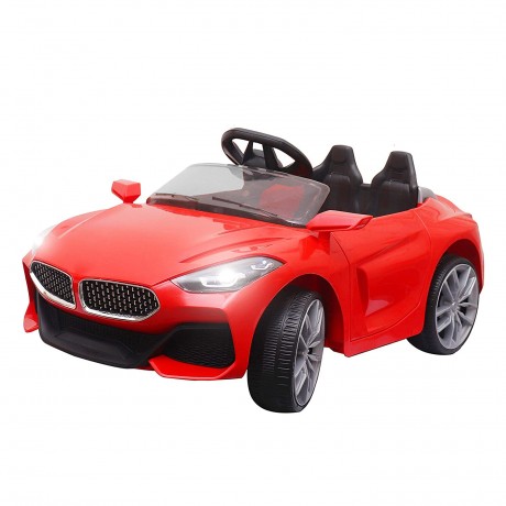KIDS RIDE ON BATTERY OPERATED CAR FOR 1 TO 5 YEAR OLD KIDS/GIRLS/BOYS/CHILDREN/TODDLERS TO DRIVE (RED)