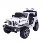 RECHARGEABLE BATTERY OPERATED ELECTRIC RIDE-ON JEEP FOR KIDS BABY RACING RIDING TOY JEEP WITH R/C FOR BOYS & GIRLS BABIES TODDLERS AGE 2 TO 6 YEARS (WHITE) 