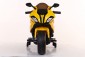  KIDS BIKE WITH RECHARGEABLE BATTERY OPERATED RIDE-ON WITH HAND ACCELATOR AND PEDAL BRAKE FOR 3 TO 8 YEARS (YELLOW) 