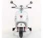 12V BATTERY OPERATED KIDS RECHARGEABLE SCOOTY FOR 3 TO 7 YEAR OLD KIDS (WHITE)