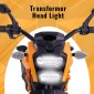 12V BATTERY OPERATED RIDE ON BIKE WITH MUSIC AND LIGHT, FOR 2 TO 8 YEARS OLD CHILD (ORANGE)