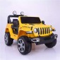 RECHARGEABLE BATTERY OPERATED ELECTRIC RIDE-ON JEEP FOR KIDS BABY RACING RIDING TOY JEEP WITH R/C FOR BOYS & GIRLS BABIES TODDLERS AGE 2 TO 6 YEARS (YELLOW) 