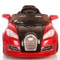 12V BATTERY OPERATED RIDE ON CAR FOR KIDS WITH MUSIC, LIGHTS AND REMOTE CONTROL (RED) 