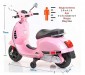 12V BATTERY OPERATED KIDS RECHARGEABLE SCOOTY FOR 3 TO 7 YEAR OLD KIDS (PINK)