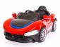 BATTERY OPERATED RIDE ON CAR FOR KIDS, REMOTE CONTROL WITH MUSIC SYSTEM AND LIGHTS (RED) 