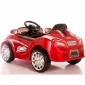 12V BATTERY OPERATED RIDE ON CAR FOR KIDS WITH MUSIC, LIGHTS AND REMOTE CONTROL (RED) 
