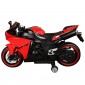 KIDS RIDE ON BIKE 12V BATTERY OPERATED SPORTS BIKE FOR KIDS WITH MUSIC SYSTEM AND LIGHTS (RED)